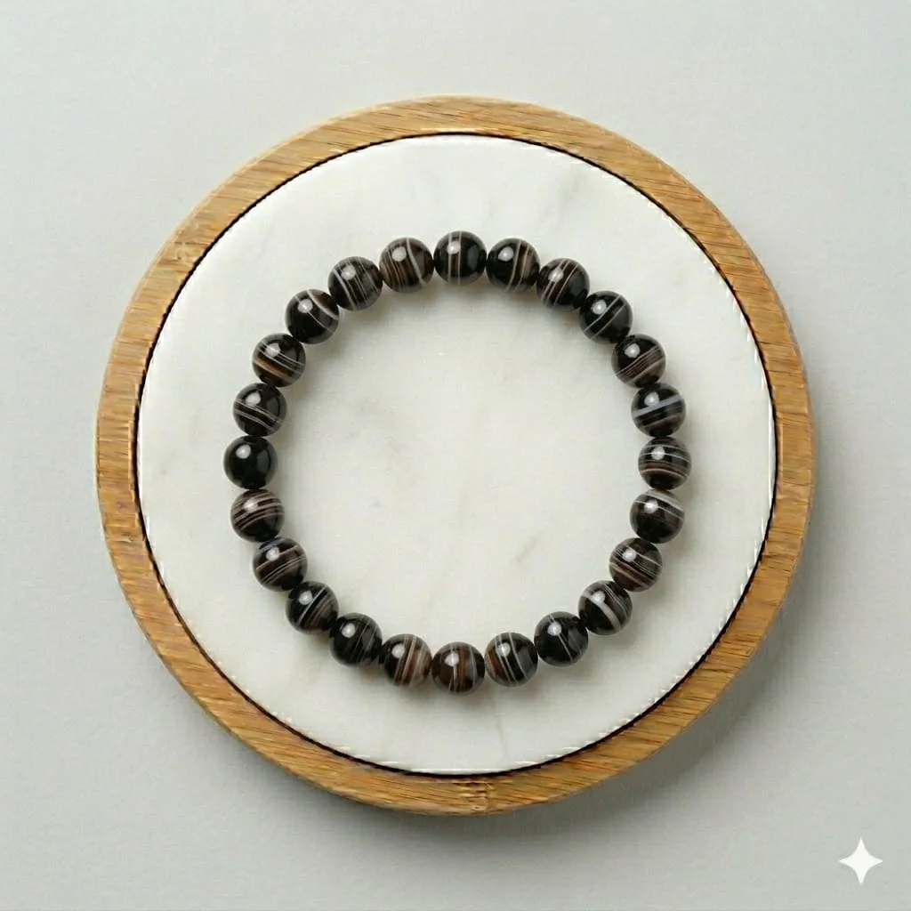 Black Sulemani Hakik Healing Bracelet