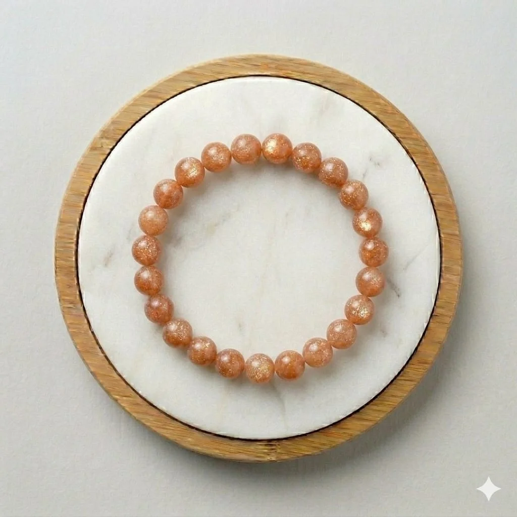 Sunstone Healing Crystal Bracelet